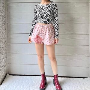 Handmade Floral Rose Shorts SKU 06048 Bandana Patchwork